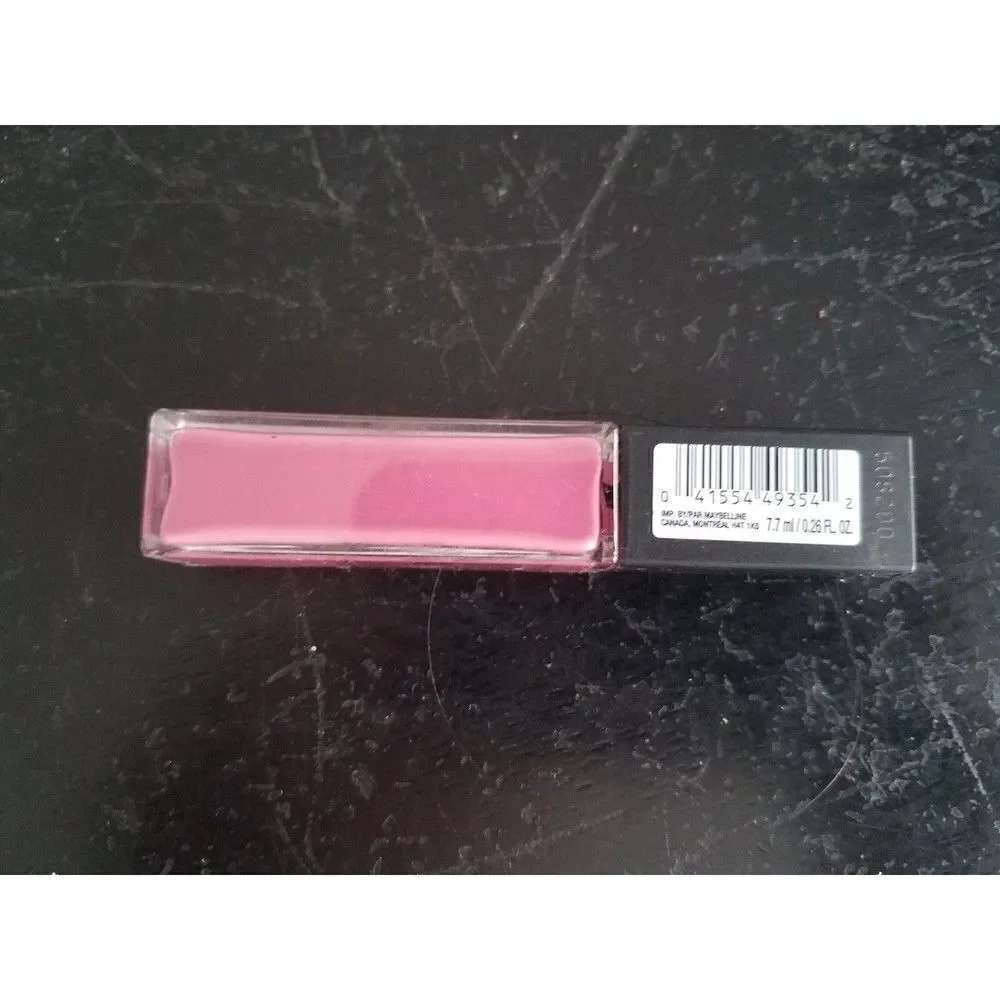 #12 Twisted Tulip Maybelline Lip Gloss NY Color Sensational Vivid Matte Liquid